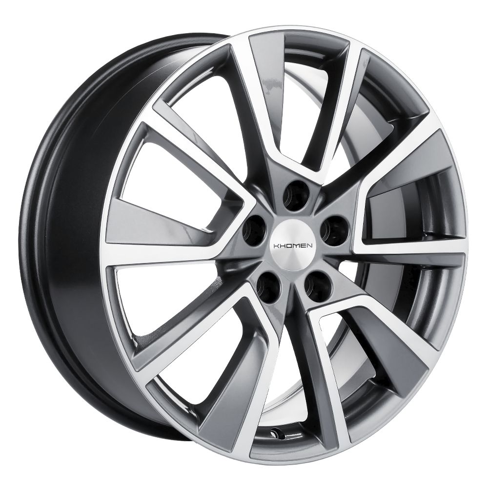 Диск литой 7,0*18 5*114,3 ET47 66,6 Khomen Wheels KHW1802 (Juke) Gray-FP